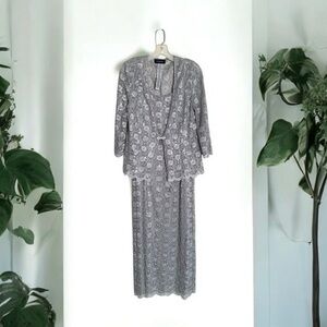 R & M Richards Jacket Dress 14